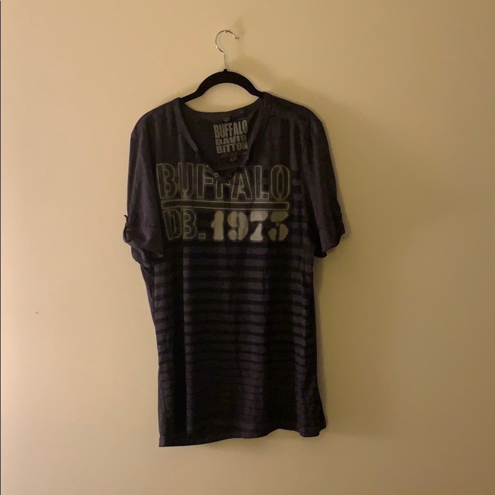 Buffalo David Birthday Bitton Short Sleeve Shirt